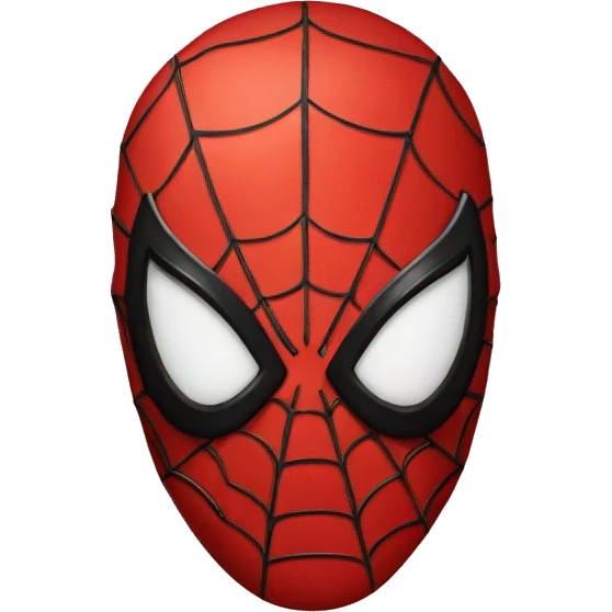 Spiderman mask emoji