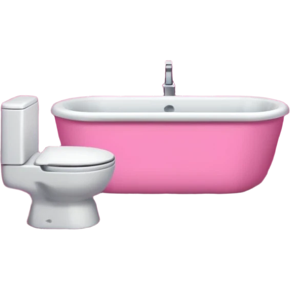 pink bathroom emoji