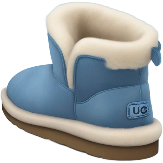 ugg splidder bleu emoji