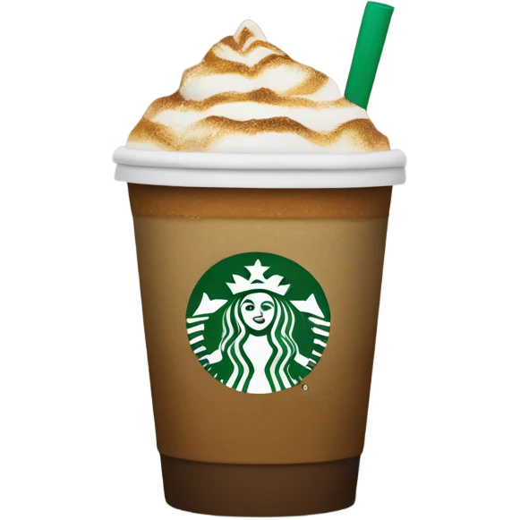 Starbucks coffee emoji