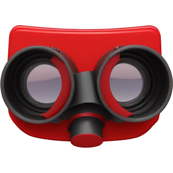 viewmaster red emoji