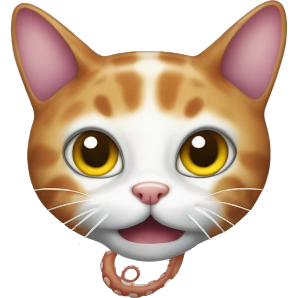 Octopus cat emoji
