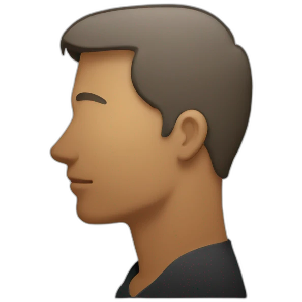 men's silhouette emoji