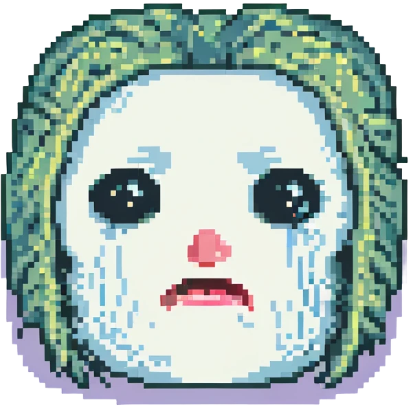 crying face emoji