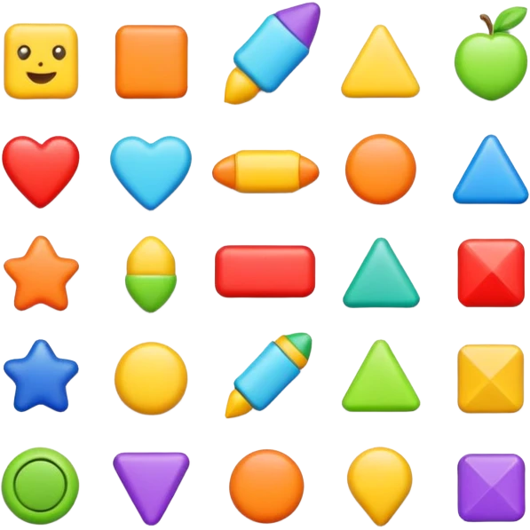 High resolution of toys emoji