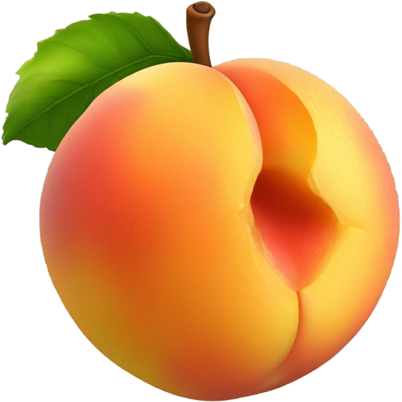 peach Georgia state emoji