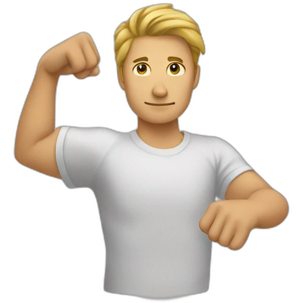 Point_at_elbow emoji