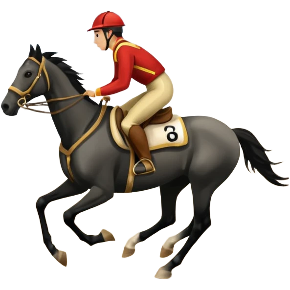 it is not endurance horse race emoji