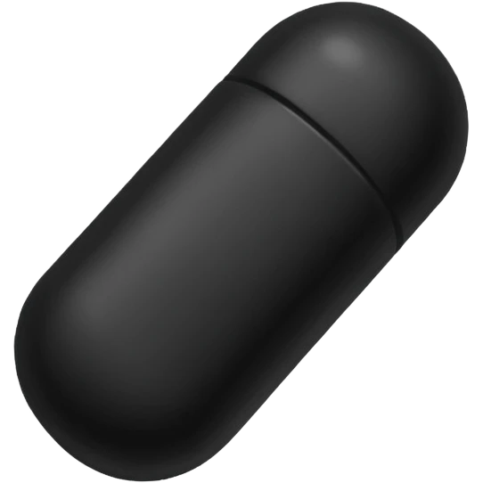 black pill emoji emoji