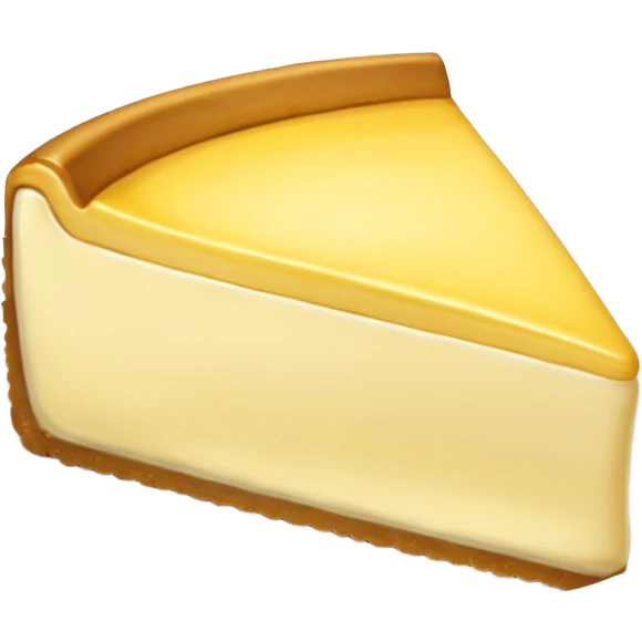 yellow cheesecake emoji