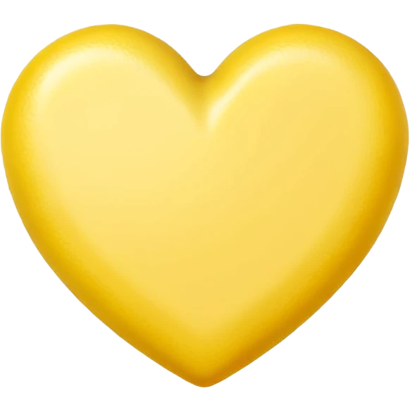 lemon beutter colour heart emoji