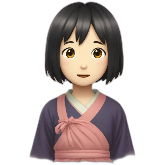 Chihiro Spirited Away emoji
