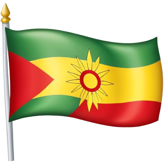 Kurdische Flagge  emoji