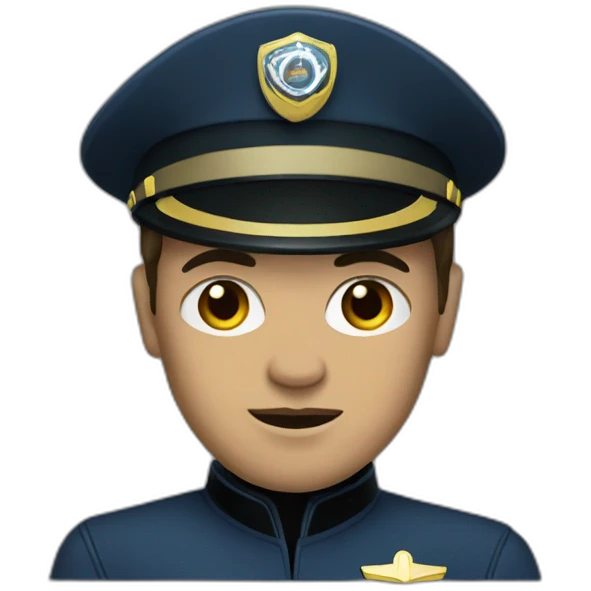 Officer starfleet emoji