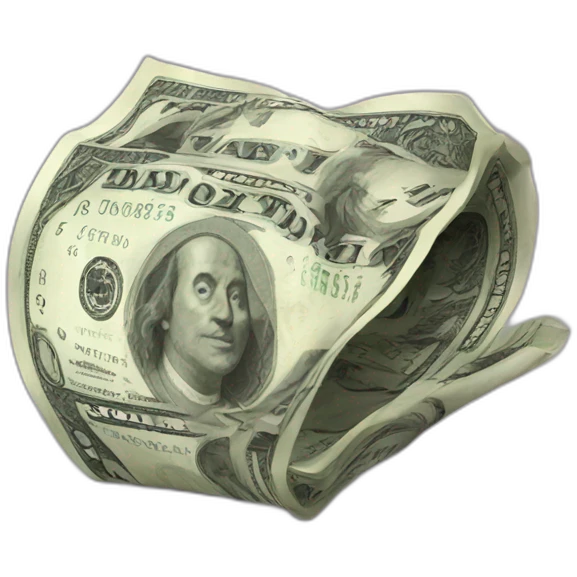 wad of dollars emoji