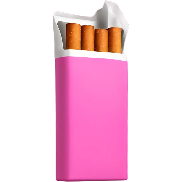 Pink cigarettes  emoji