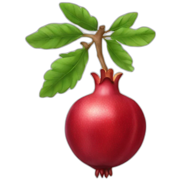 Pomegranate  emoji