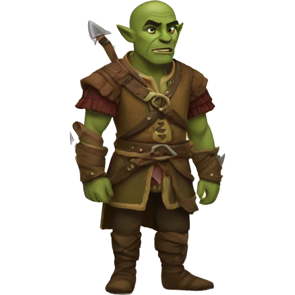 Bard Half-Orc emoji
