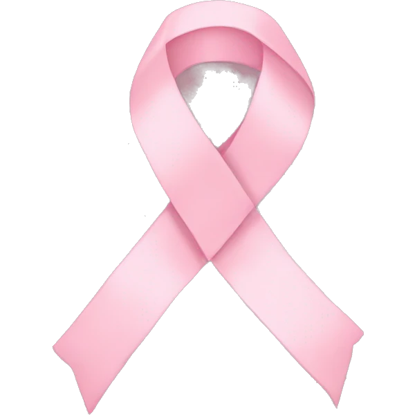 light pink ribbon emoji