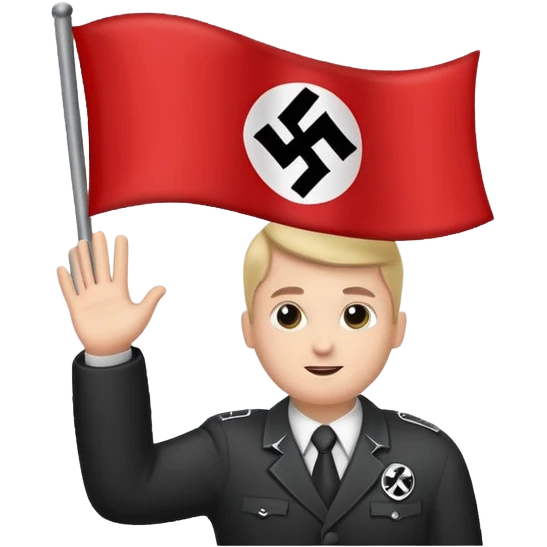 nazi flag emoji emoji