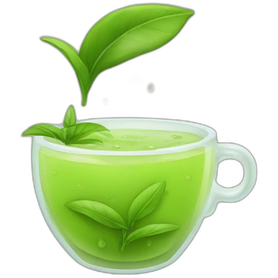 Green tea emoji