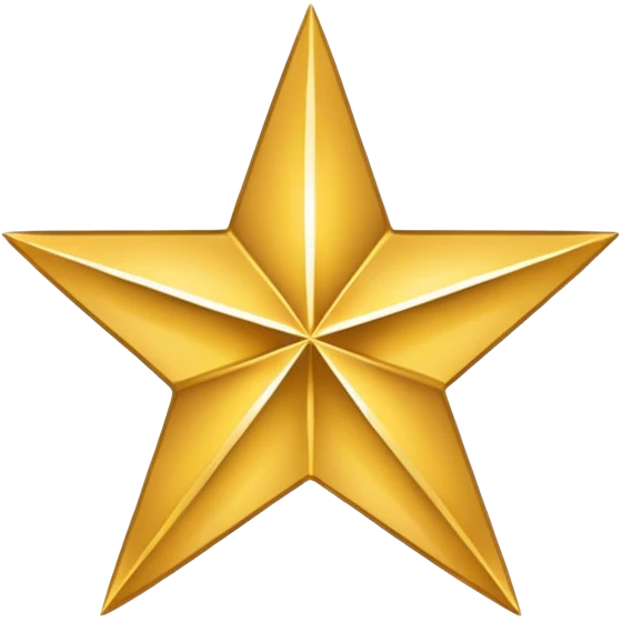 6 point star emoji
