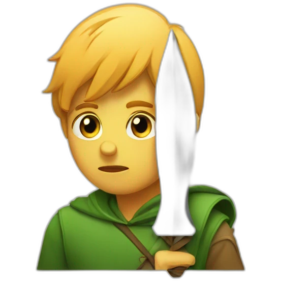 sad arrow down emoji