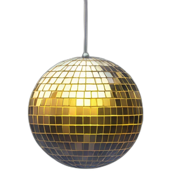 disco ball emoji