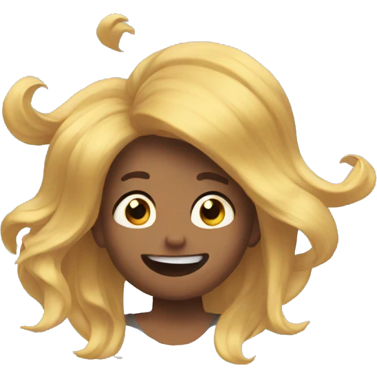 hair flip  emoji