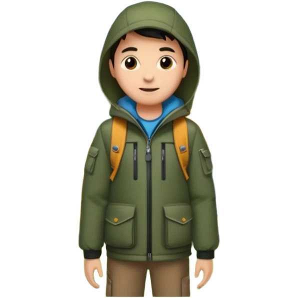 camping forest emoji