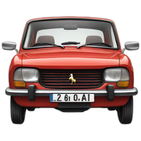 Peugeot 204 emoji