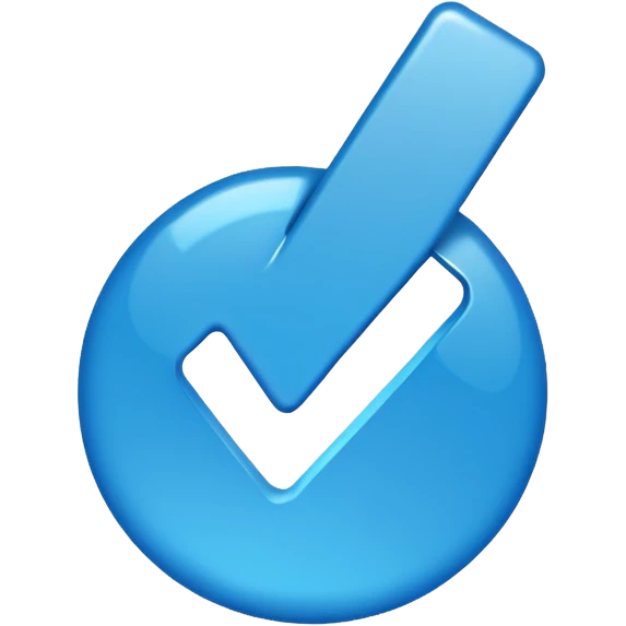 Roblox mavi tık emoji