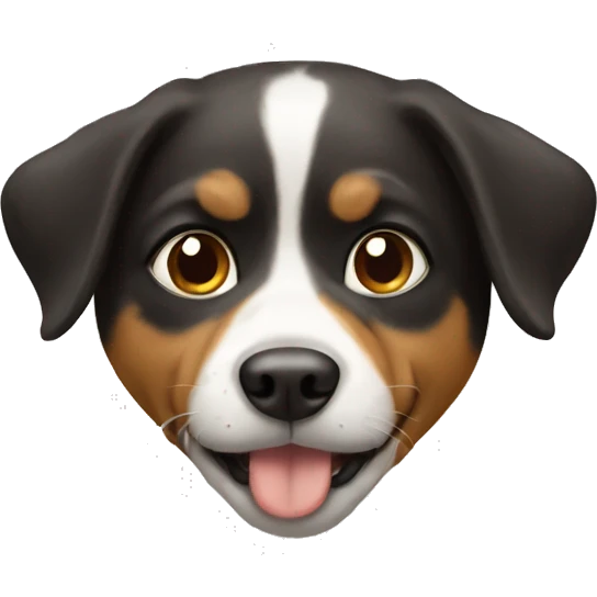 dog with a bowe emoji