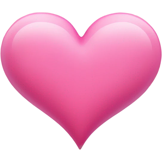 Pink heart emoji