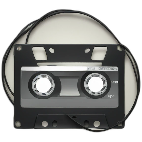 Record tape loop emoji