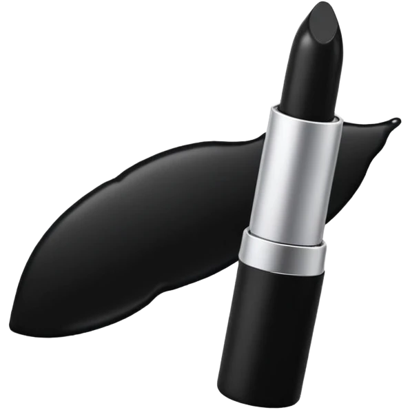 💋quiero este emoji en negro completo  emoji