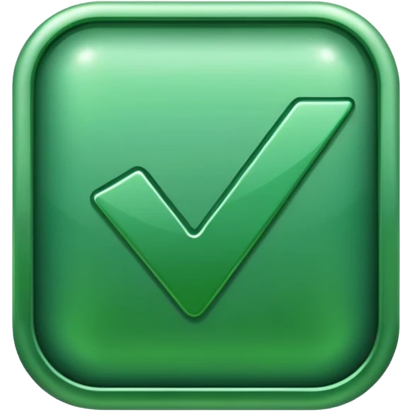 Check Mark Button replace Check Mark with number 165 emoji