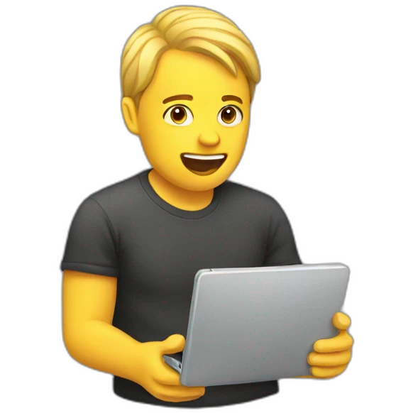 mobile addiction emoji