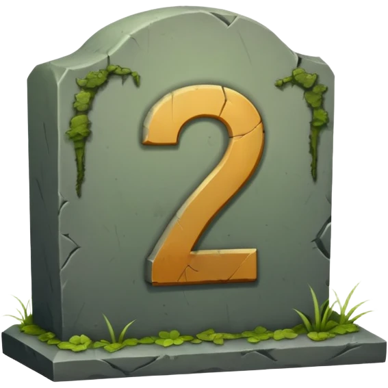 67 in a grave emoji