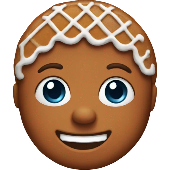 gingerbread  emoji