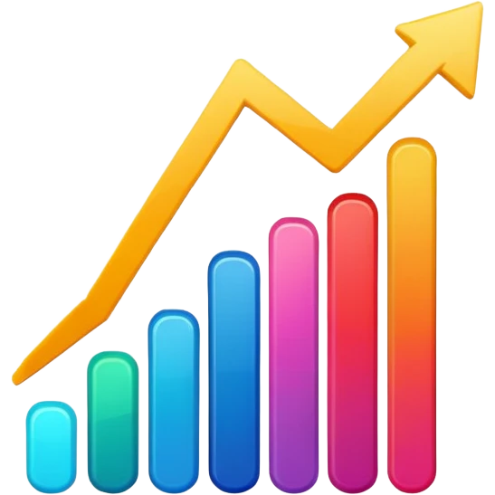 Graph increase emoji