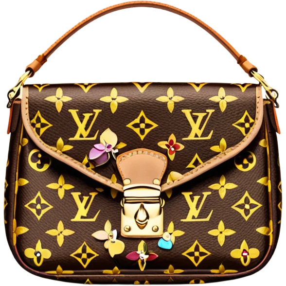 Louis Vuitton pochette emoji