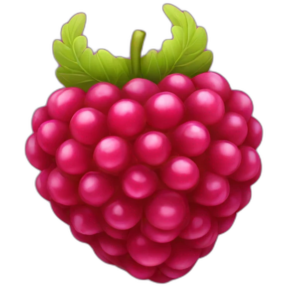 Raspberry emoji