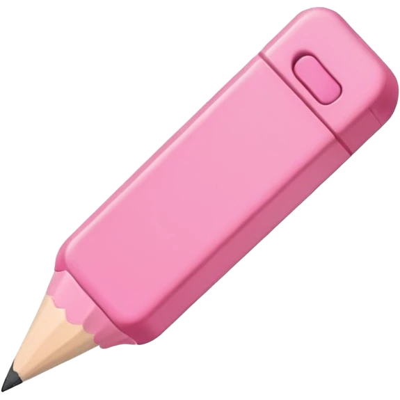 Pemadam Pensil emoji
