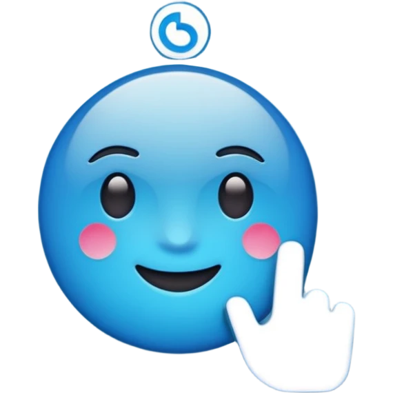 Necesito un imongie con el signo de verificación azul estilo tiktok emoji