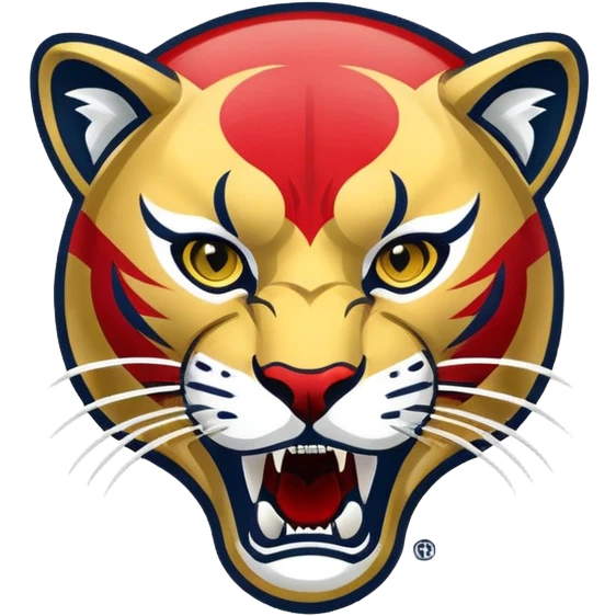 Florida Panthers hockey team logo emoji