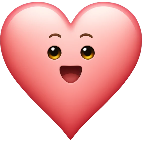 Heart in the letter a emoji