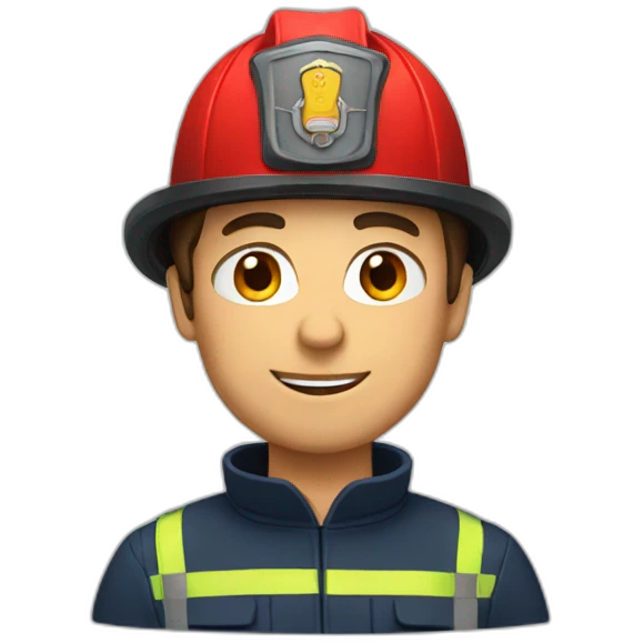French fireman emoji