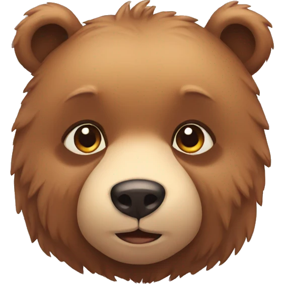 bear with cute  emoji