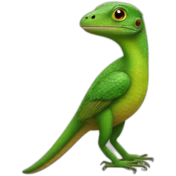 Lizard-Bird emoji